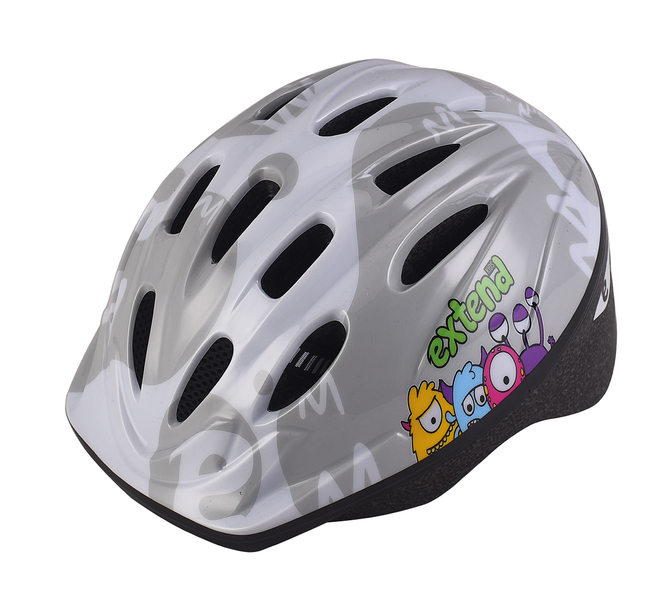 prilba Extend BILLY Monster bielo-siváS/M (51-54cm)