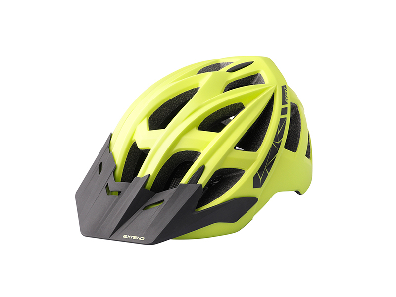 Prilba Extend EVENT lime yellow-black, M