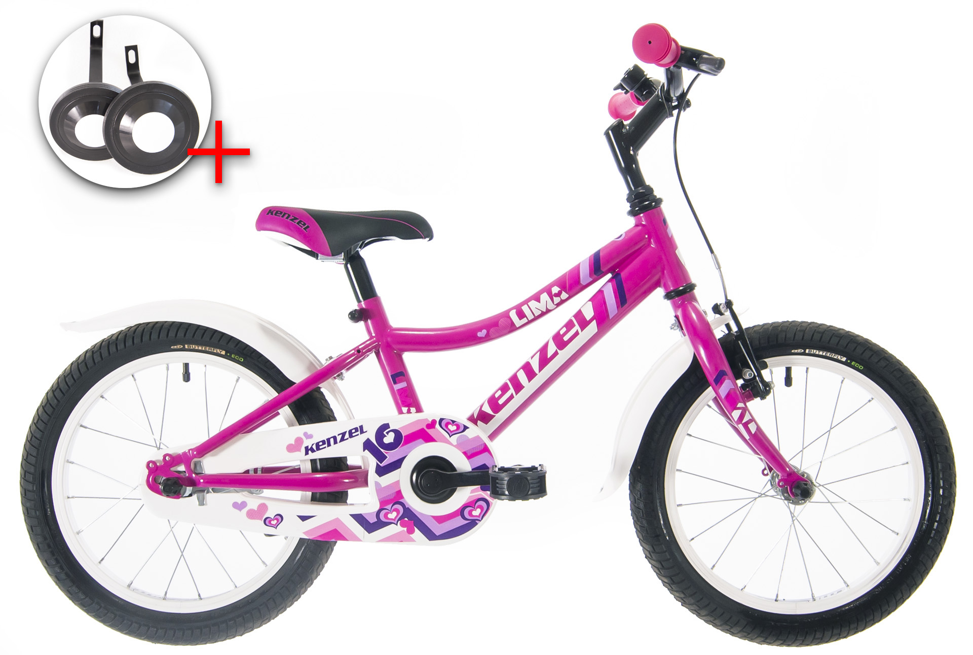 bicykel Kenzel LIMA 5 pink 16"  2020
