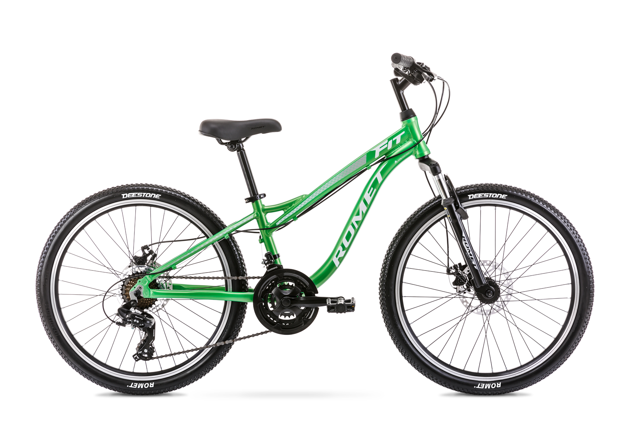 bicykel Romet RAMBLER FIT 24" zelený  2023