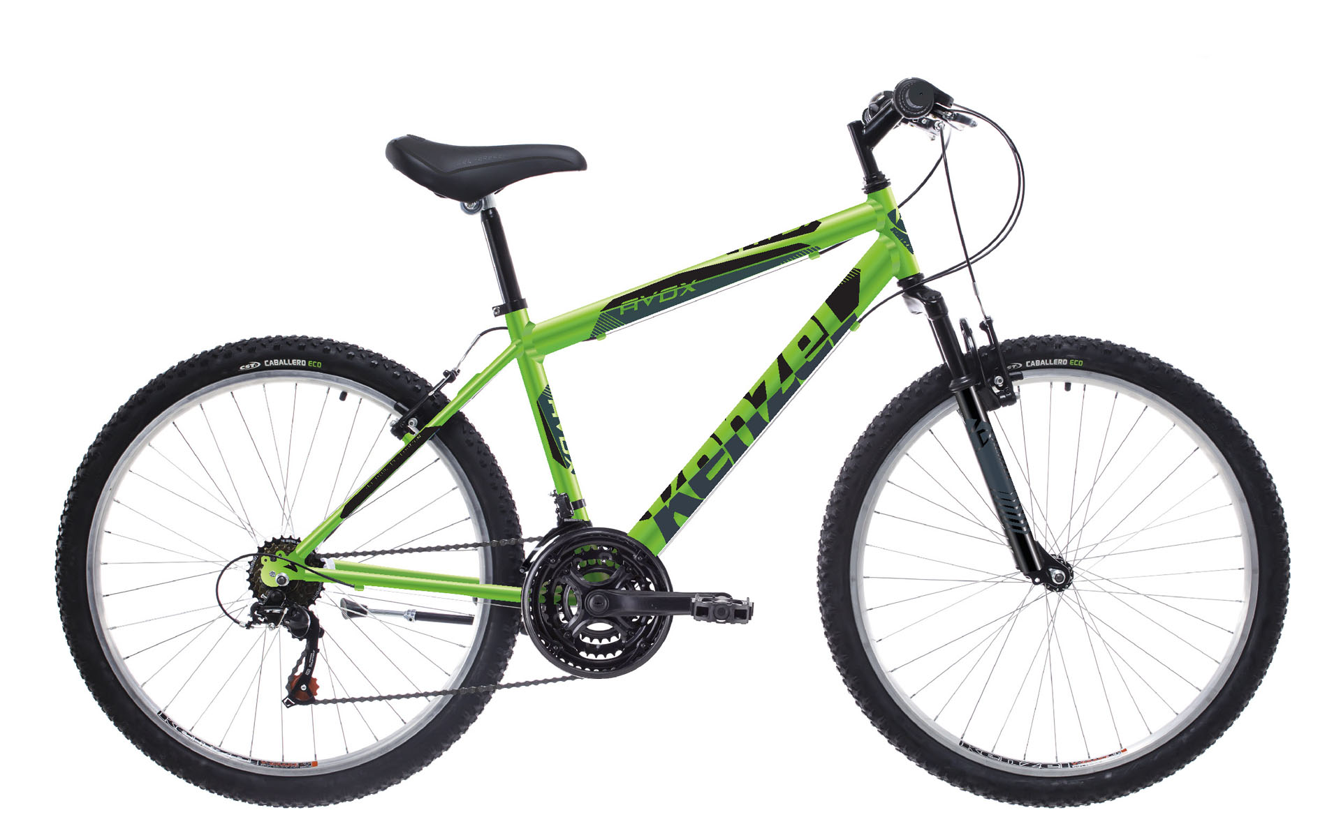 bicykel kenzel AVOX SF M  neon green 17"2021