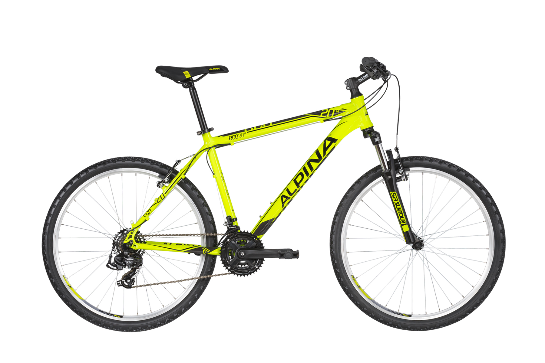 bicykel Alpina ECO M20 neon lime XS 26"  2020