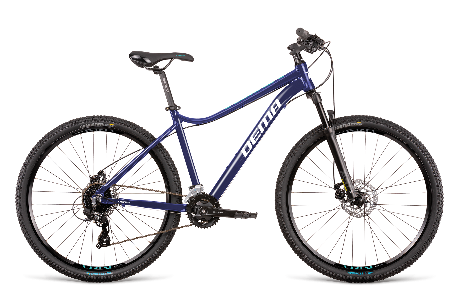 bicykel Dema TIGRA 5 plum blue-white 18"  2021