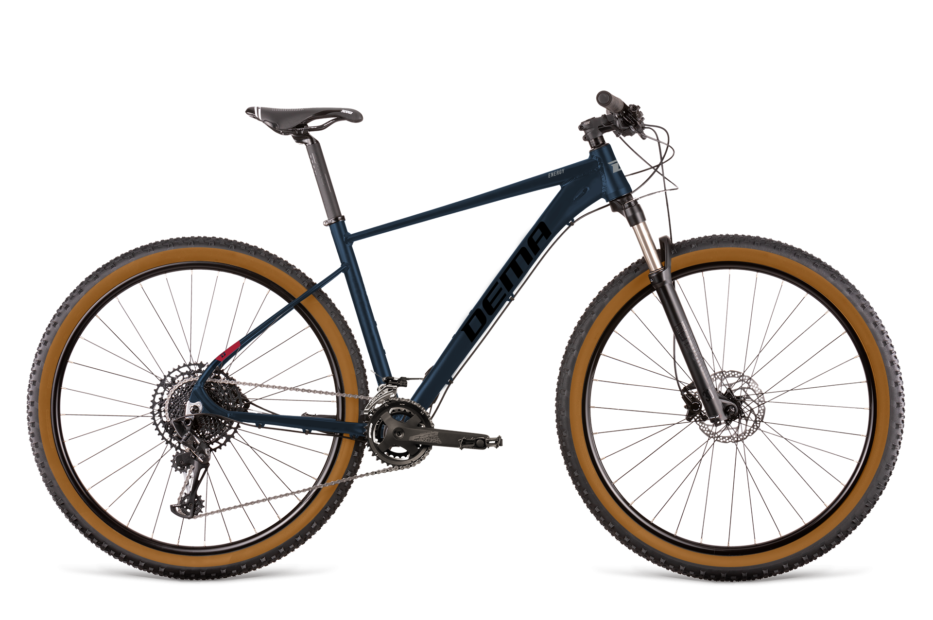 Bicykel Dema ENERGY 9 steel blue-black  XL
