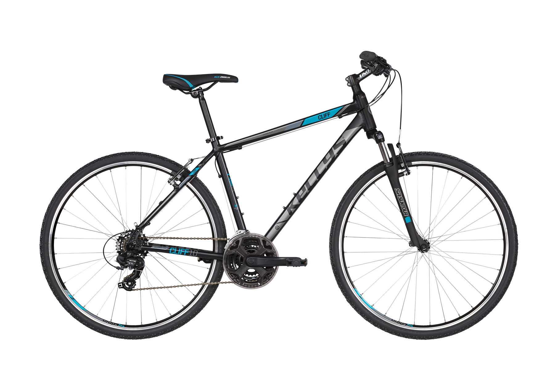 bicykel Kellys CLIFF 10 black blue L2022