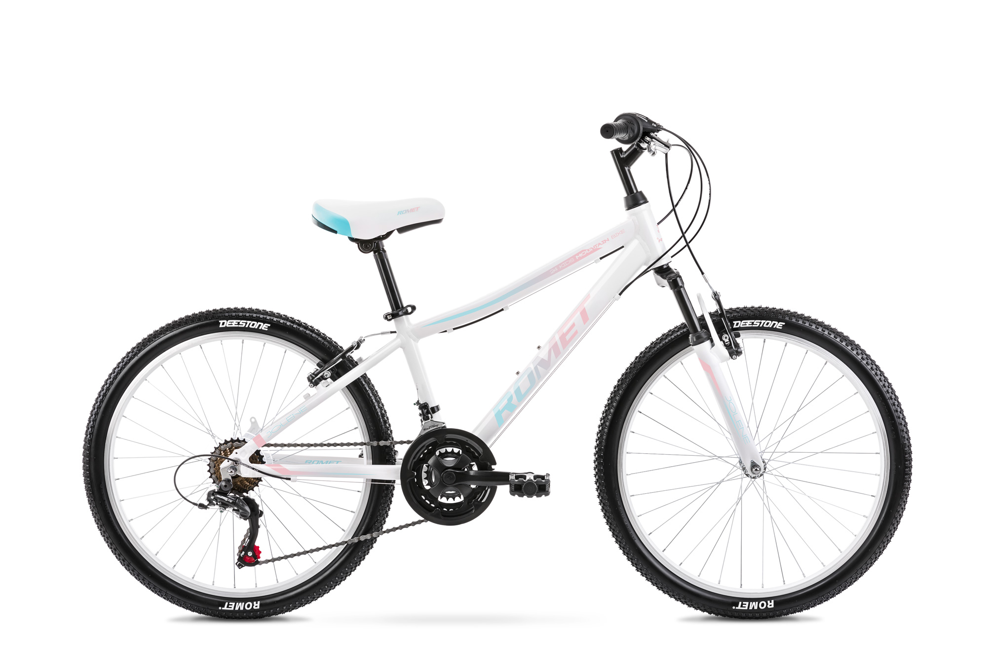 bicykel Romet JOLENE 24 bielo-modro-ružo  2022