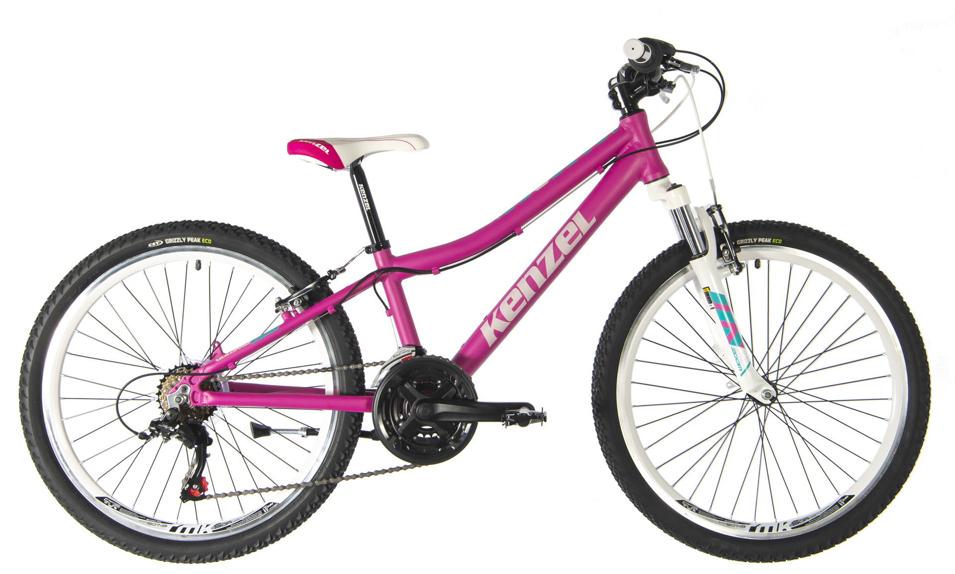 bicykel Kenzel VULCANO 100 SF 24" ružový  2021